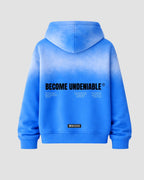 Hoodie Boxy Fit Become Undeniable- Azul Desgastado