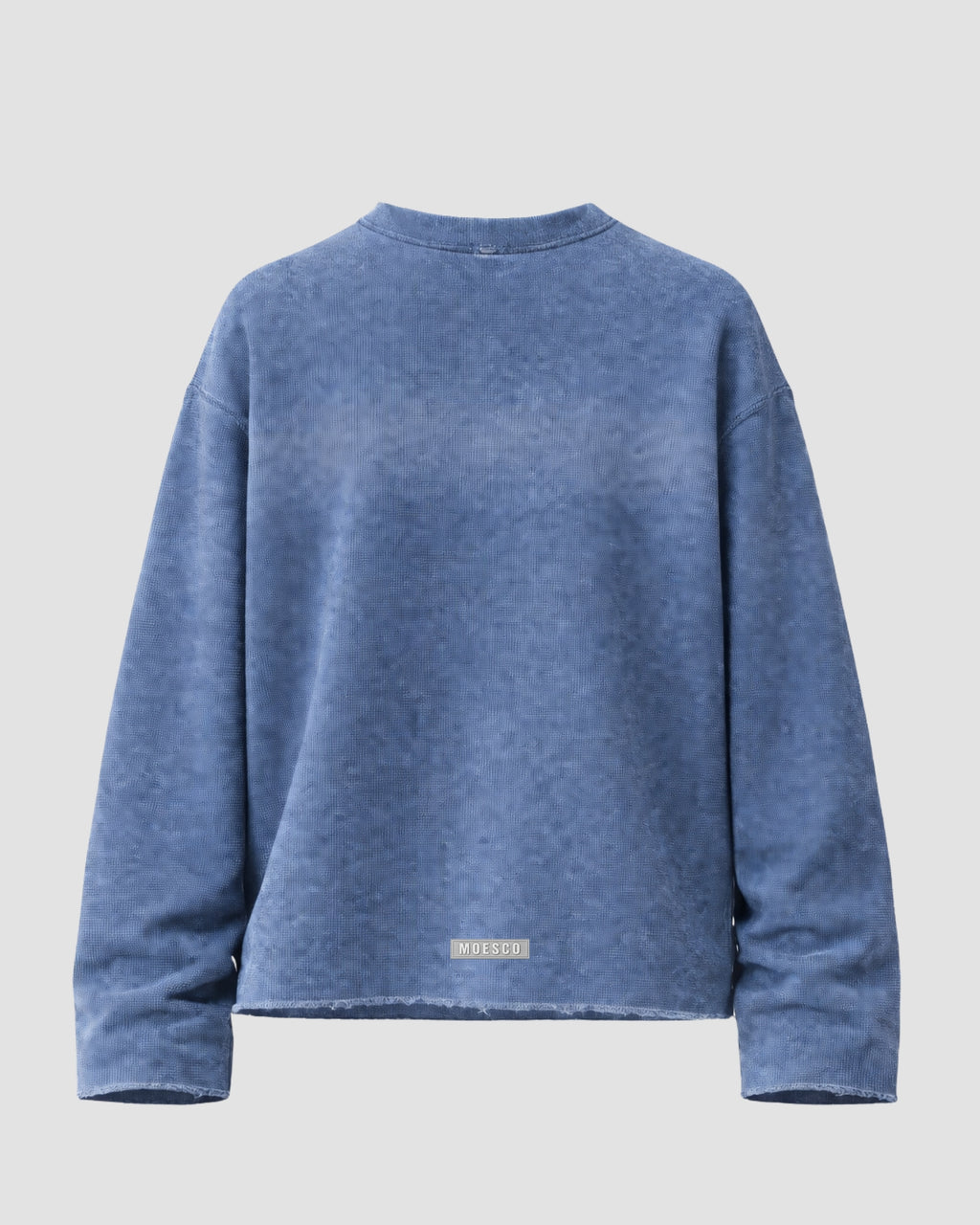 knit Sweater Moesco Original - Azul Desgastado