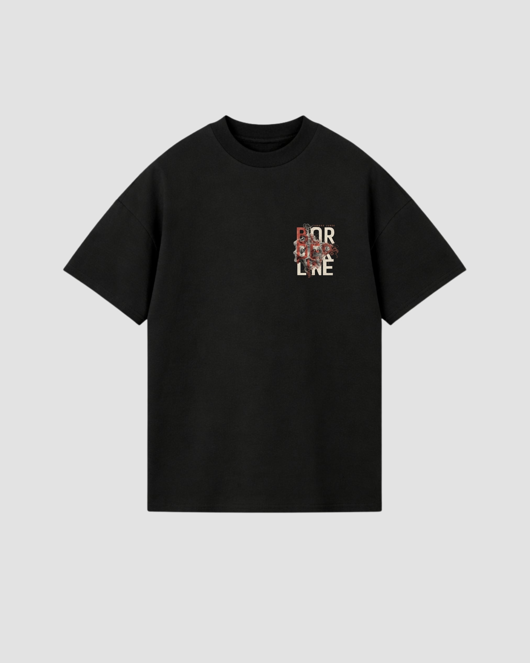 Camisa Oversize Borderline - Negro