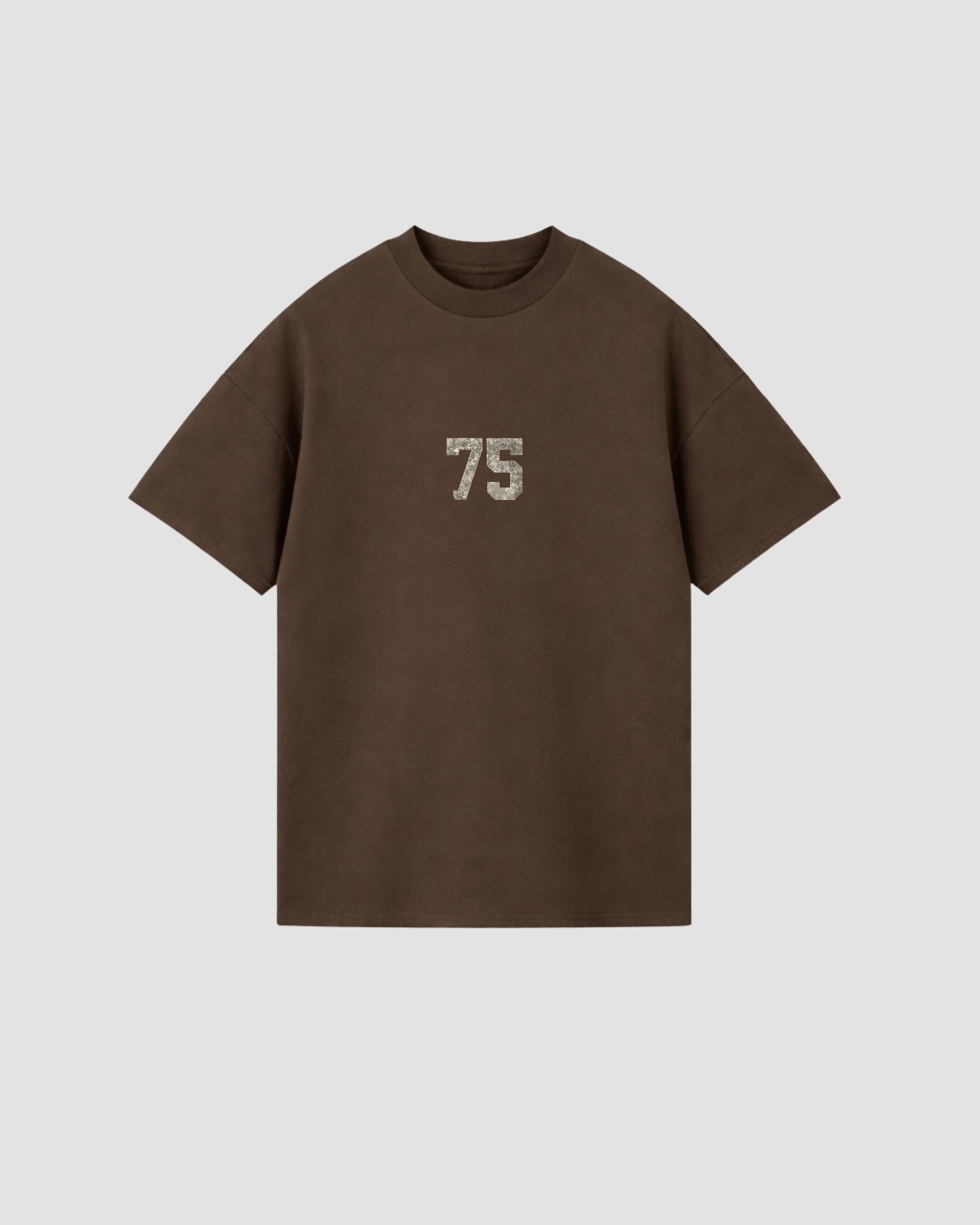 Camisa Oversize Seventy five - Cafe Chocolate
