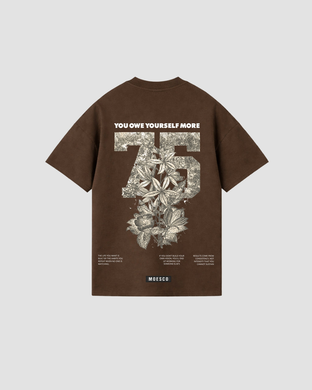 Camisa Oversize Seventy five - Cafe Chocolate