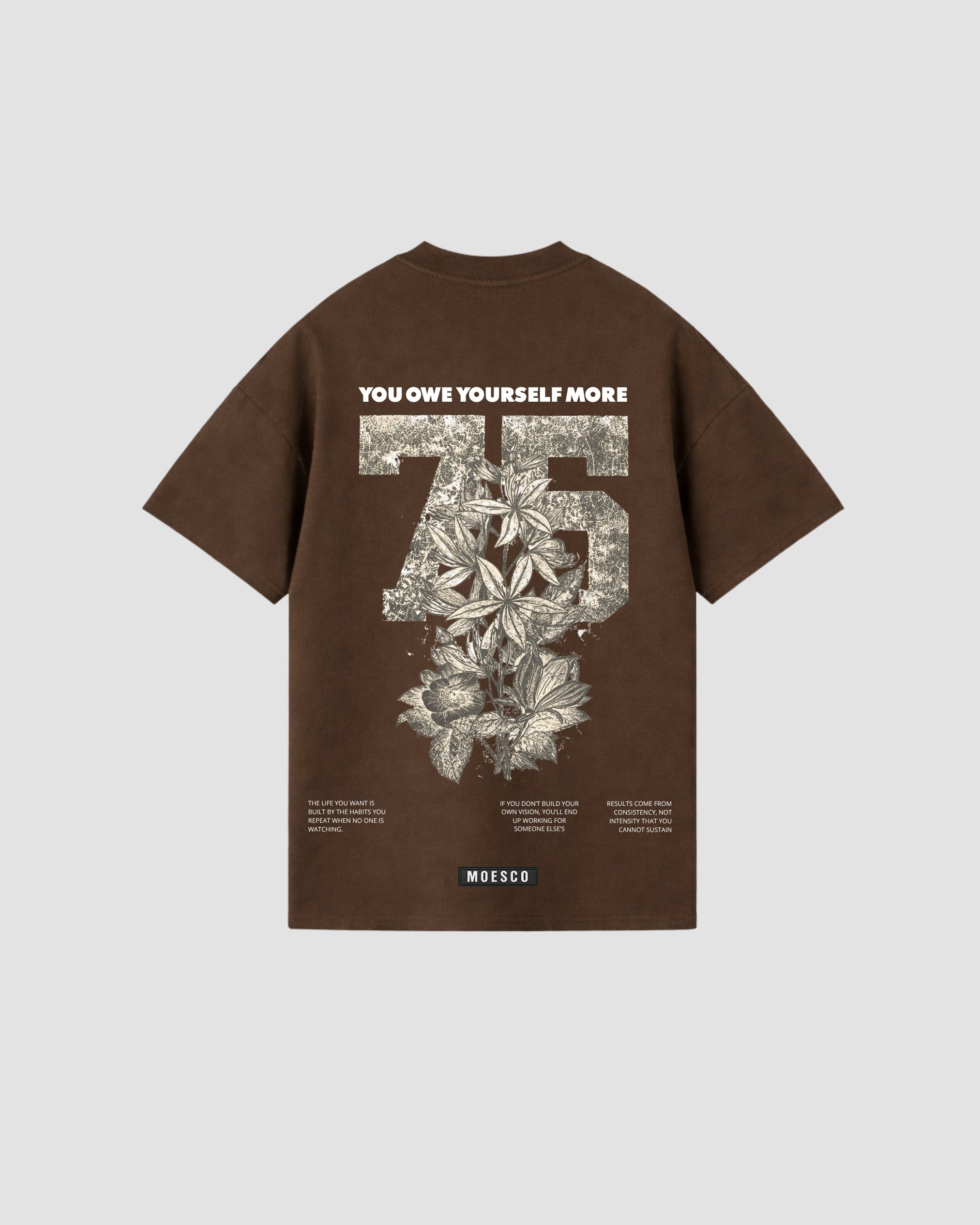 Camisa Oversize Seventy five - Cafe Chocolate