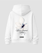 Hoodie Boxy Fit Moesco Original - Blanco