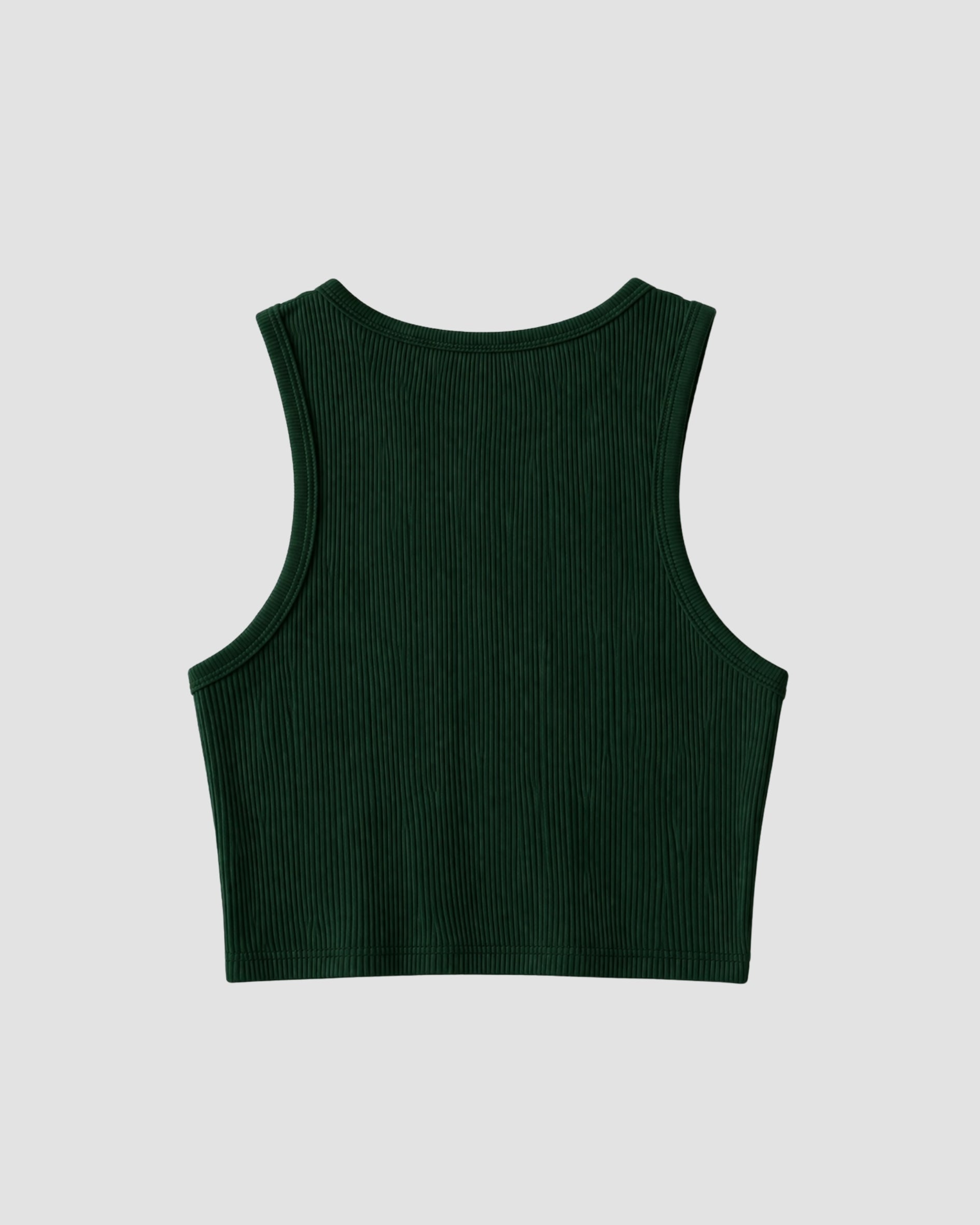 Tank top Basico logo - Bottle green