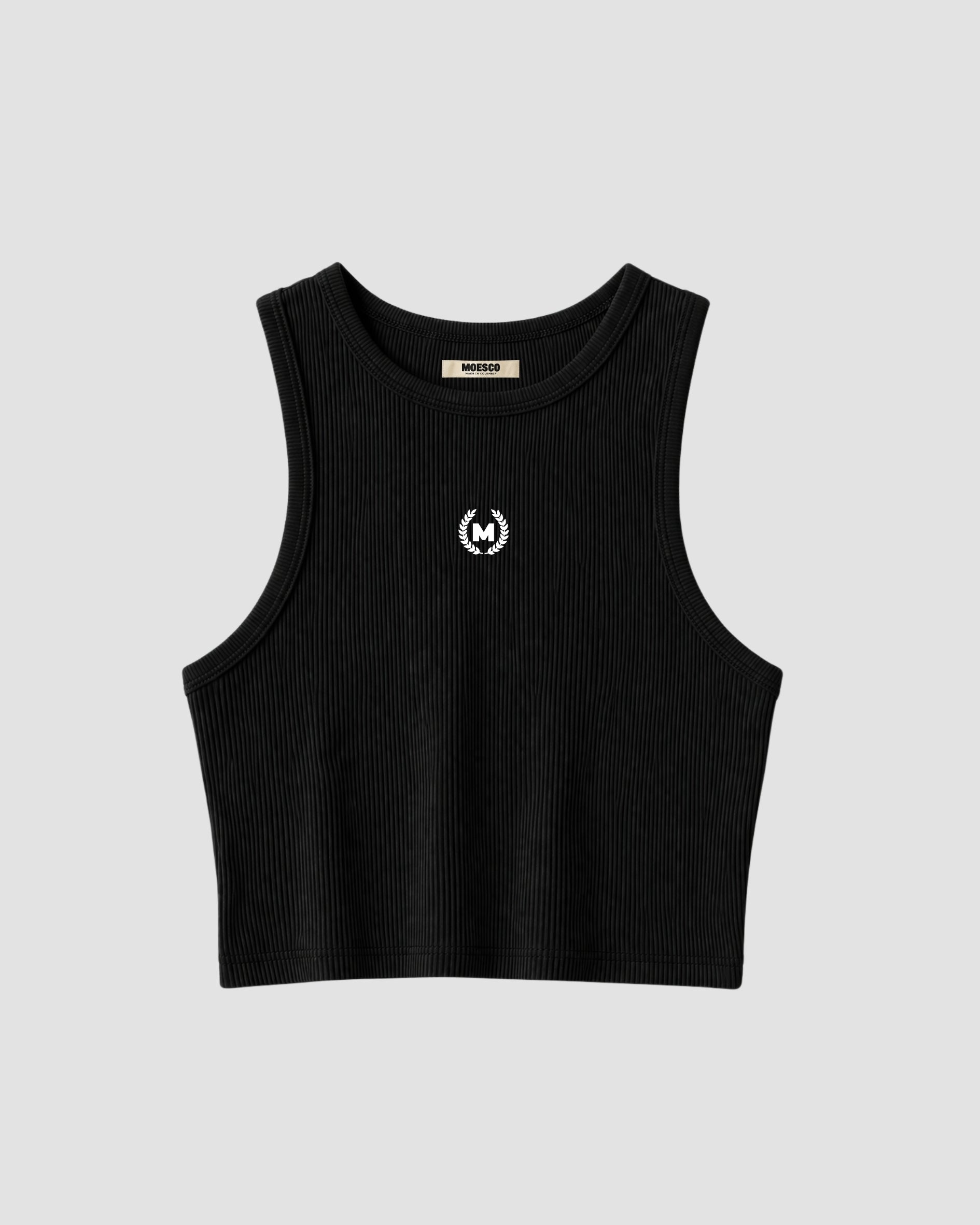 Tank top Basico logo - Negro