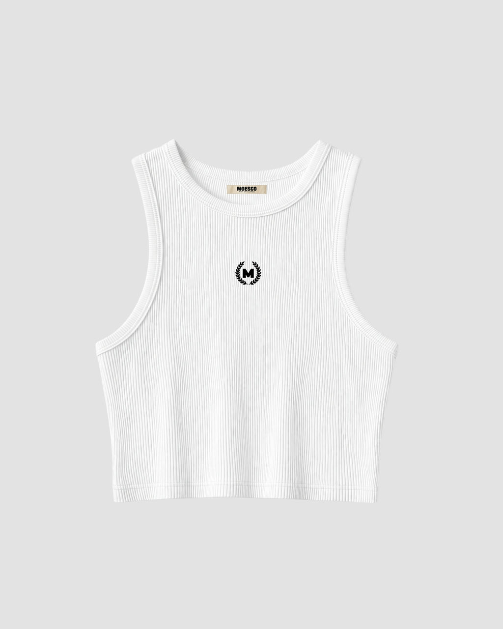 Tank top Basico logo - White