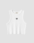 Tank top Basico logo - White