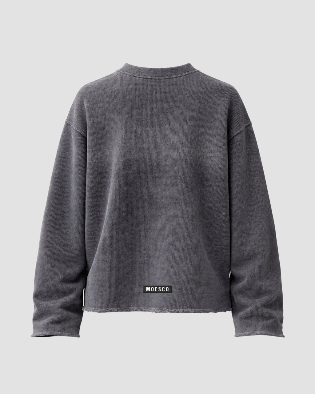 knit Sweater Moesco Original - Negro Desgastado