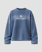 knit Sweater Moesco Original - Azul Desgastado